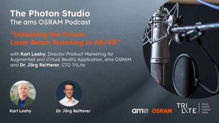 Don't miss it: our CTO and Co-founder, Jörg Reitterer, joins amsOSRAM podcast episode, Unlocking the Future: Laser Beam Scanning in AR/MR